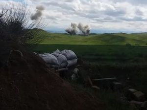 Aprel döyüşlərinin yeni videosu yayıldı