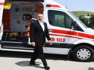 İlham Əliyev Şamaxıda tapşırıq verdİ (FOTO)