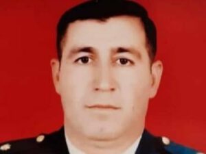 Qəzada ölən qərargah rəisinin FOTOLARI