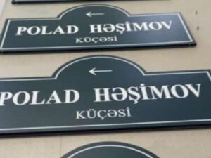 Polad Həşimov küçəsi… – FOTO