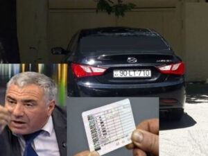 Azərbaycanda partiya sədri sürücülük hüququndan məhrum edildi