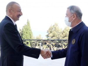 İlham Əliyev Türkiyənin Milli Müdafiə nazirini qəbul edib – FOTO