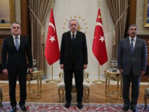SON DƏQIQƏ: Zakir Həsənovla Ərdoğanın görüşü başladı