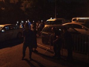 “Semaşko” önündə etiraz aksiyası keçirilib