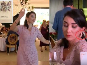 Ramiz Mehdiyevin nəvəsinin toyunda Ombudsmanın gözqamaşdıran sırğaları sərvət dəyərindədir – FOTO