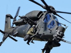 SON DƏQİQƏ: Tərtərdə zədələnən döyüş helikopteri peşəkarlıqla öz ərazimizə endirilib