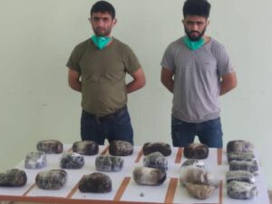 Sərhəd pozucuları saxlanıldı – FOTO