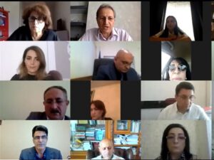 İnsan Hüquqları Komitəsi QHT-lərlə video-konfrans keçirib – Fotolar