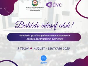 “Gənclərin şəxsi inkişafının təmin olunması və natiqlik bacarıqlarının artırılması” adlı layihə həyata keçirilir