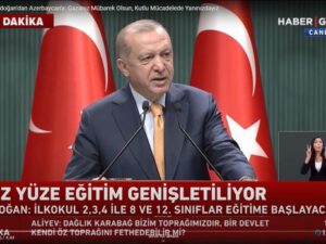 Rəcəb Tayyip Ərdoğandan Azərbaycan ordusuna: “Qəzanız mübarək olsun!”