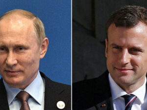 Putin və Makron Dağlıq Qarabağdakı vəziyyəti müzakirə ediblər