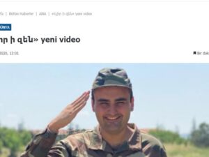 Ermənistan mətbuatı məşhur türk bloqçunu öz ordu sıralarına “qatıb”
