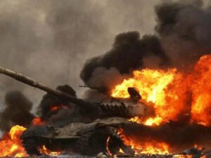 Ermənilər öz tanklarını vurdular – DÜŞMƏN ÇAŞQINLIQ İÇİNDƏ