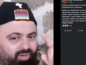 Livandakı erməni silahlıları Qarabağa göndərilir – VİDEO