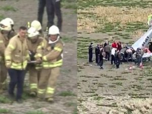 İstanbulda təyyarə qəzaya uğradı -SON DƏQİQƏ