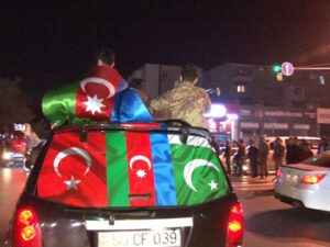 Qubadlı şəhərinin işğaldan azad olunması Sumqayıt şəhərində sevinclə qarşılandı – VİDEO