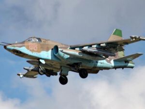 Düşmənin daha bir “Su-25” döyüş təyyarəsi məhv edildi – RƏSMİ