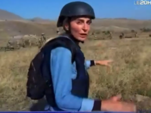 Fransanın TF1 kanalı cəbhədən reportaj yayımladı