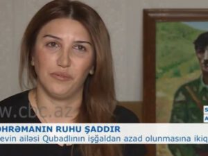 Əliyar Əliyevin qızı: “Bərxudarovun “Tikanlı zəmi”yə qələbə bayrağı sancmasını ondan çox gözləyirik” – VİDEO