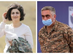 Ermənistan Müdafiə Nazirliyinin sevgili olan rəsmiləri ayrıldılar – Aralarında MÜBAHİSƏ DÜŞDÜ