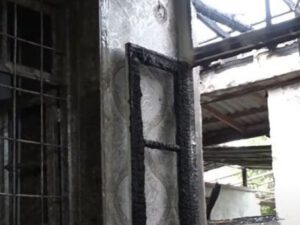 Düşmən mərmisi yaşayış evini dağıtdı – VİDEO