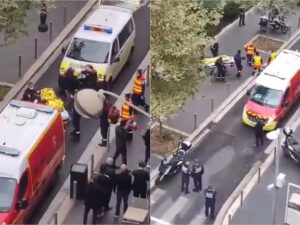 Fransada Notr-Dam kilsəsində bıçaqlı hücum: Qurbanlardan birinin başı kəsilib – FOTO