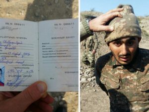 Daha bir erməni əsgəri Azərbaycan Ordusuna təslim oldu – FOTO