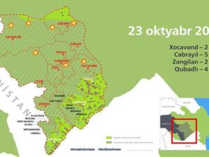 Azərbaycan ordusunun işğaldan azad etdiyi 154 məntəqə interaktiv xəritədə – VİDEO