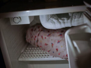 14 yaşlı rusiyalı dünyaya gətirdiyi uşağı soyuducuda gizlətdi