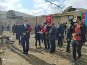 İsrail səfiri Gəncəyə səfər edib – Mingəçevirə də gedəcək – FOTO