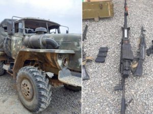 Ermənilərin döyüş meydanında qoyub qaçdığı silah-sursat və texnikalar – FOTOLAR