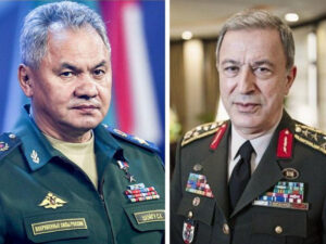 Hulusi Akar və Sergey Şoyqu arasında yenidən telefon danışığı olub