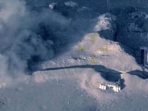 Cəbhənin Xocavənd istiqamətində düşmənin mövqelərinə artilleriya zərbələri endirilir – VİDEO