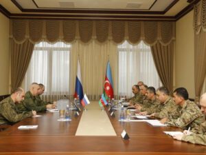 Zakir Həsənov Azərbaycanın Dağlıq Qarabağ bölgəsindəki Rusiya sülhməramlılarının komandanı ilə görüşüb