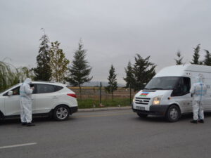 Mingəçevirdə yaşadığı ünvanı tərk edən koronavirus xəstələri karantin postunda saxlanılıblar