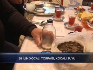 Xocalıdan Gəncəyə gətirilən torpaq və su… – VİDEO