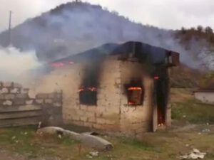 Ağdamın kəndində yaşayan erməni: “Türklərə qalmasın deyə ən doğrusu yandırmaqdır!” – VİDEO