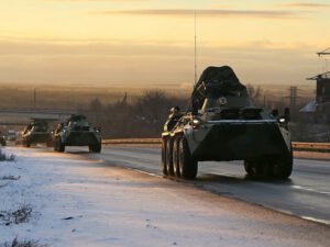 Rusiya sülhməramlıları Xankəndinə daxil oldu