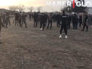 27 il sonra ilk dəfə: Prezidentin köməkçi “Qarabağ” klubu ilə Ağdamda futbol oynadı – VİDEO