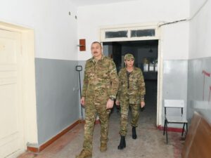 İlham Əliyev: “Bura düşmənin polis idarəsi olub, indi Azərbaycan polisi keşik çəkir”