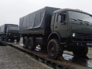 Sülhməramlılar üçün növbəti maddi-texniki təminat vasitələri gətirildi – VİDEO