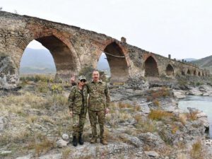 İlham Əliyev və Mehriban Əliyevanın Füzuli və Cəbrayıl səfərindən görüntülər – FOTOLAR