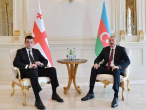 Prezident İlham Əliyev Gürcüstanın Baş Nazirini parlament seçkilərində qələbə münasibətilə təbrik edib