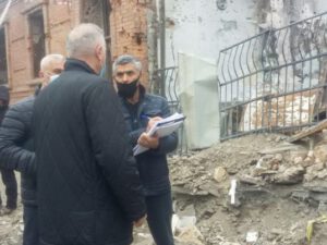 Erməni terroru nəticəsində Gəncəyə dəymiş ziyan hesablanır – FOTOLAR