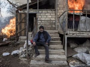 Laçını tərk edən ermənilər vandal hərəkətlərindən əl çəkmirlər – FOTO