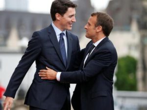 Makron Kanadanın Baş naziri ilə Qarabağdan danışdı