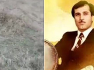 Xanəndə Səxavət Məmmədovun dağıdılmış məzarının VİDEO su