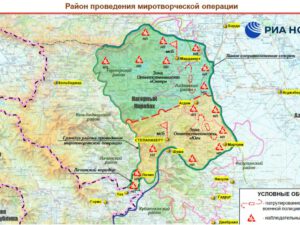 Sülhməramlılar Qarabağda hansı məntəqələrdə yerləşəcək? – Rəsmi XƏRİTƏ