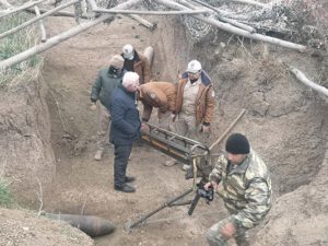 Füzulidə suriyalı muzdluların silahı aşkarlandı