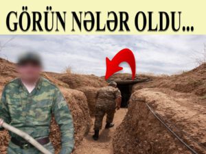 ŞOK! Ermənilər Səngərə BUNU TÖKÜRMÜŞLƏR – Video